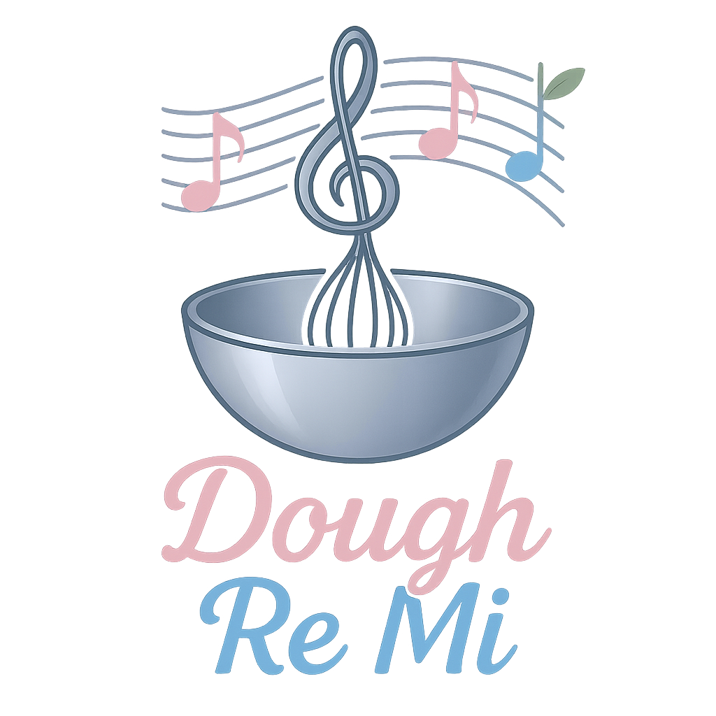Dough Re Mi Vegan Bakery Logo